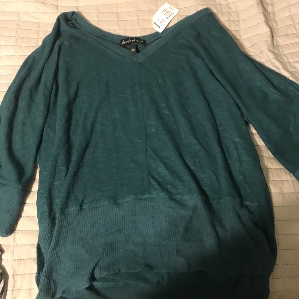 Derek heart blue sweater